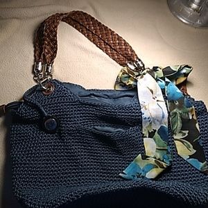 The Sak Navy Blue Hobo